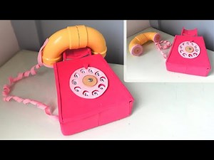 Como hacer un Teléfono de cartón RECICLADO Y TUBOS DE PVC Diy Manualidades