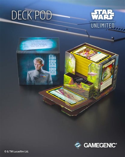 Our much-loved Deck Pods return for STAR WARS™️: Unlimited’s new set Homeworlds! #SWU #TCG #StarWars