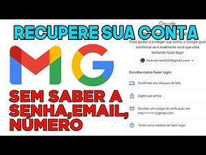 COMO RECUPERAR CONTA DO GOOGLE SIMPLES É FÁCIL