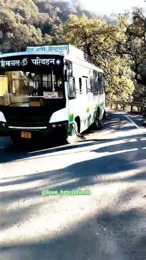 hrtc star bus shimla depot #shorts #vuralshorts #himachalwheather #shimla #hrtc