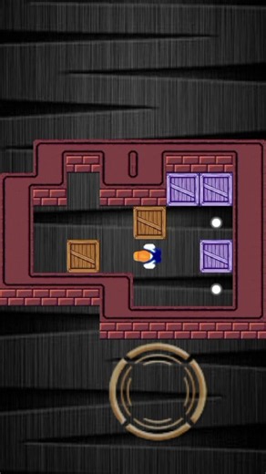 Sokoban Gameplay 🧩 Impossible Puzzle Solved! #shorts