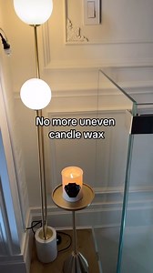 5.5K views · 21 reactions | I use this candle warmer on all of my candles to even out the wax. Game changer. #candlehacks #candlelover #candlewarmer | Chezvudecor | Facebook