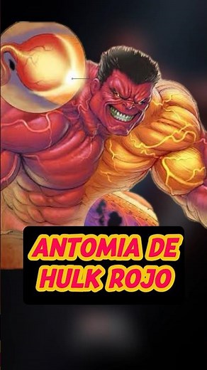 Por qué HULK ROJO es ROJO? ❤️ || #marvel #captainamerica