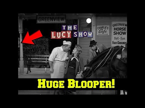 HUGE Blooper on The Lucy Show!--I'll Tell You How We Saw What We Weren't Supposed to See!