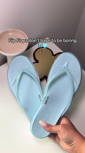 Blue Crocs flip flops: stylish summer essentials