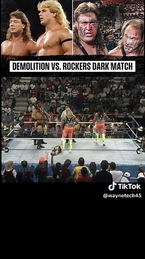 Demolition vs. The Rockers: 1990 WWE Dark Match Highlights