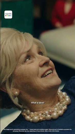 What A Save- Rich lady (26s) 9:16 | The REAL Save? Up to 50% Off* on hotels on Agoda