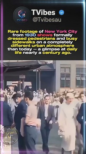 Rare 1930 Footage Shows a New York City That Barely Looks Like Itself Today.