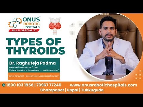 Types of Thyroids Explained | Dr. Raghuteja Padma | Onus Robotic Hospitals, Hyderabad