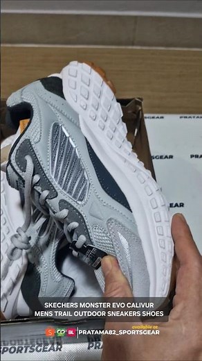 SKECHERS MONSTER EVO CALIVUR MENS OUTDOOR TRAIL SPORT SNEAKERS (FULL VIDEO CHECK OUR CHANNEL)