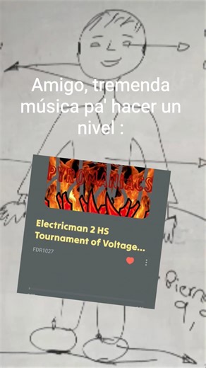 Waos, mi primer nivel😎🔥(skill issue: no paso el Stereo Madness😔)#geometrydash #electricman 2 HS