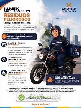Manejo adecuado de los residuos peligrosos