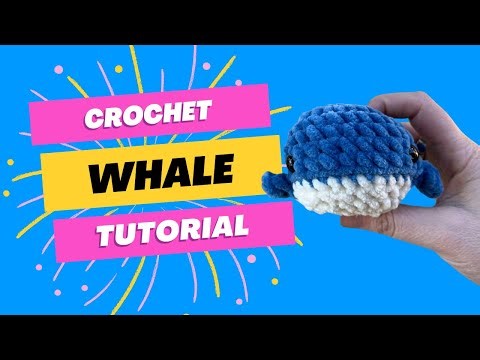how to make a whale for beginners step by step crochet tutorial