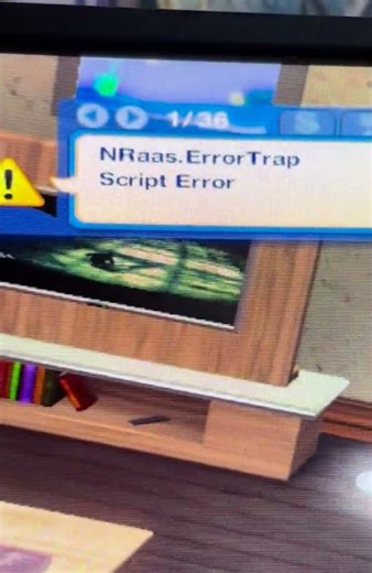 Sims 3 error