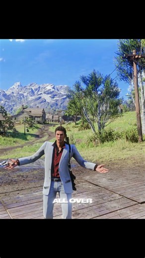 Kiryu vs. Valentine Station 🔫 #Gaming #RDR2Mods #rdr2