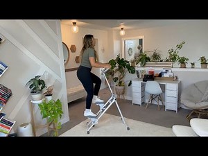 Mdeam Folding Stair Stepper for Home: Compact Stair Master for Exercise & Full-Body Workout