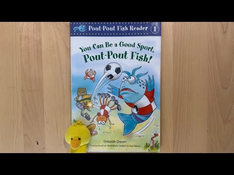 You Can Be a Good Sport, Pout-Pout Fish! | Kids book read aloud
