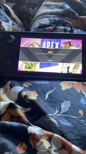 APEX LEGENDS NOT WORKING ANTI CHEAT #apexlegends #apex #gaming #steamdeck