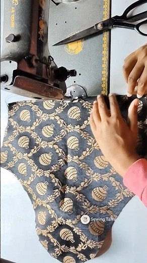 very easy puff sleeves design tutorial for beginners ‪@Sewingtales‬ #shorts #shortsfeed #sewing #sew