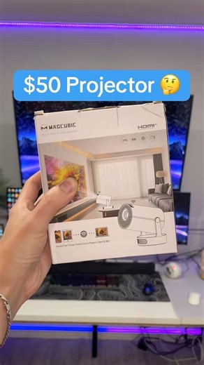 This $50 Mini Projector Actually Surprised Me 🤯
