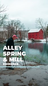 Some places peak once a year. But every season looks good on Alley Spring & Mill. ❄️🌸🌊🍂 Plan a trip to more of Missouri’s charming mills and covered bridges at the link in my bio. — Mo #ThatsMyMO | Visit Missouri