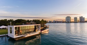 Take a yacht, make it a house, add stilts, and you've got the Arkup 75