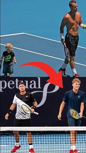 [6-1, 6-0] Father and son Hewitt are strong doubles players #shorts #tennis