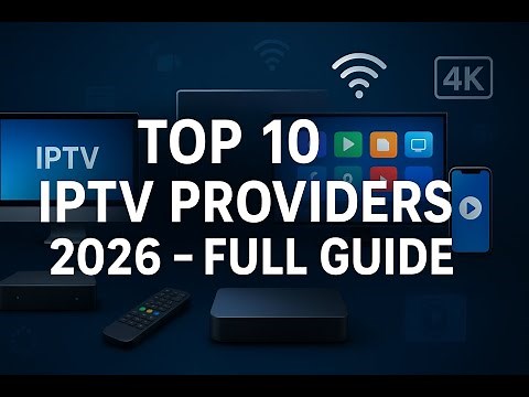 🔝 Top 10 Best IPTV Service Providers for 2026 – Ultimate Comprehensive Guide