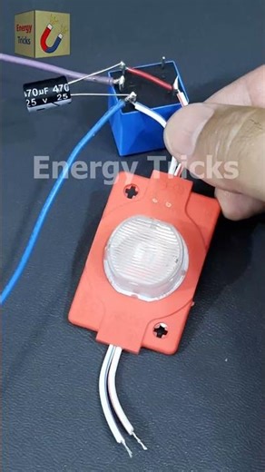 Easy 12V LED Flasher Circuit #shorts