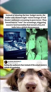 The Infinite IQ Marketing Behind Paranormal Activity 🤯 #memes #funny #movies