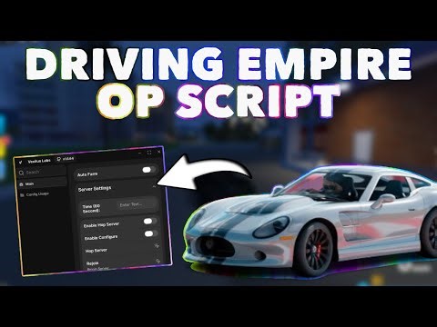 *NEW* Driving Empire OP Script ( INF Money Farm, Auto Jobs ) ( Pastebin 2026 )