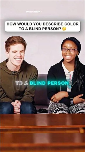 Kids Had to Describe Color to a Blind Person 😳🎨❤️