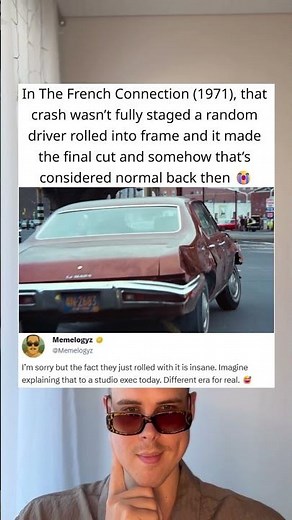 The French Connection (1971), Kept a Real Driver in the Final Cut