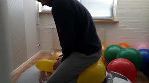 【气球迷恋】Balloon popping spree part 2