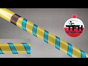 Barber Pole / Spiral Decorative Wraps For Rod Building Tutorial + Tips!