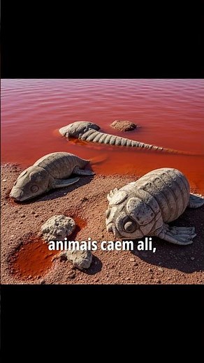 The true story of the lake that petrifies animals.