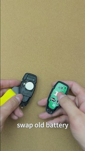 Replace Ford key battery CR2032 keyless entry remote KR55WK48801 KR5876268