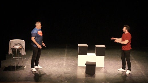 Cette semaine au Les Arts dans L'R Café Théâtre retrouvez une comédie completement déjanté "En Jupe et Torse Nu" avec Jean Marc Landes Dorothée Picard et Julien Croquet du jeudi 23 octobre au samedi 25 octobre à 20h30, ouverture des portes comme d'habitude à 18h30, pensez à réserver ! Réservation : https://www.les-arts-dans-lr.com/spectacle-eb6a732e10b8de1aca1d42b65.html | Les Arts dans L'R Café Théâtre