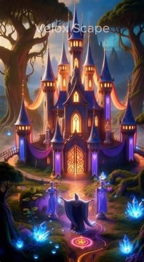 Massive Kingdom Building Timelapse in a 3D Fantasy Realm 👑🌌 #shorts