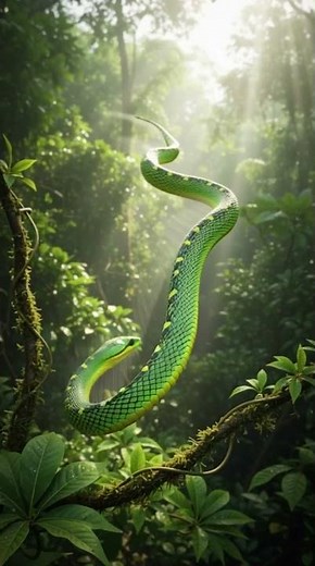"The Flying Serpent: Nature’s Gliding Master | Cinematic Wildlife Short"