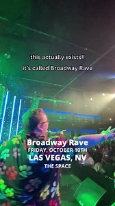 Broadway Rave, the musical theater dance party by theater kids, for theater kids is coming to Las Vegas. Prices increase soon, grab your tickets before they’re gone 🎭 💃 | Broadway Rave