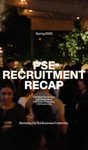 RECAP OF OUR RECRUITMENT EVENTS!!!🔥🔥👏👏🙌🙌 THANK YOU TO EVERYONE WHO CAME!! 😎😎 #berkeley #ucberkeley #internships #recruiting #fyp