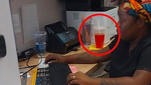 Uber eats driver confronts customer over meal scam