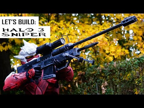 Building a Halo 3 Sniper Rifle- Cosplay Foam Prop Build