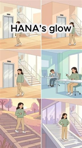 What happens when you swap the elevator for the stairs?