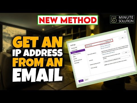 How to get an ip address from an Email 2025