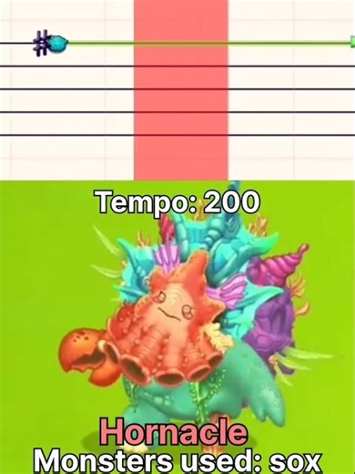 hornacle - Floating island - MSM composer tutorial #mysingingmonsters #msm #viral #msmcomposer #fyp