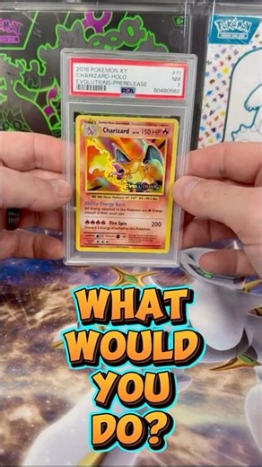 PSA Grade Reveal! Evolutions Charizard Stamped 🔥
