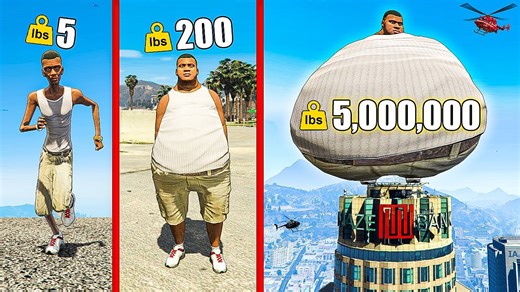 GTA 5 But I Get Fatter Every Minute—The Expanding Chaos