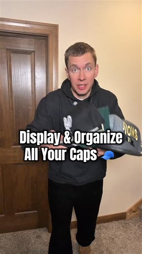 Family Finds for Less on Instagram: "Hat Cap Organizer Display Setup #hatorganization #caporganizer #caps #hats #organizerideas How to Shop: -Comment SHOP below to receive a DM with the link to this item. -Make sure you're following us @familyfindsforless to receive our DMs"